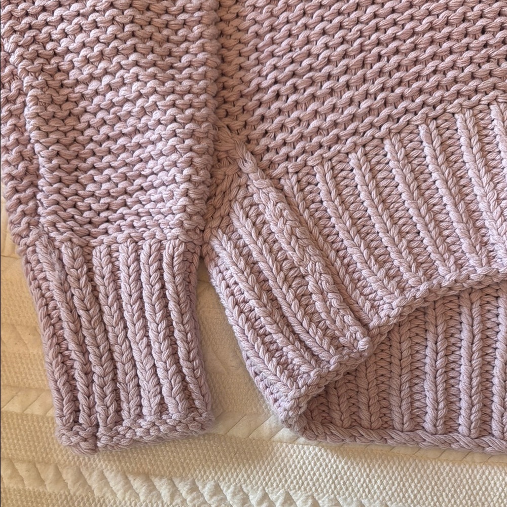 Free People Lilac Turtleneck Sweater - Picture 3 of 4